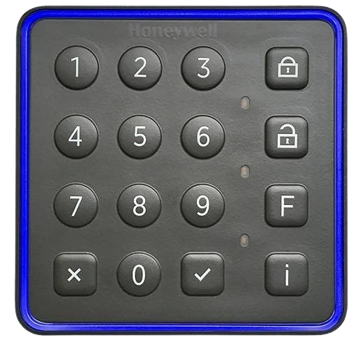 [LU4516BHONA] Lecteur de badge Sécurisé Wiegand DESFIRE EV2 avec anneau lumineux