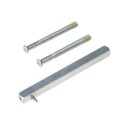 [1120460865] Poignée 2N Fortis - Broche avec jeu de vis, 8 mm, 57 - 65 mm