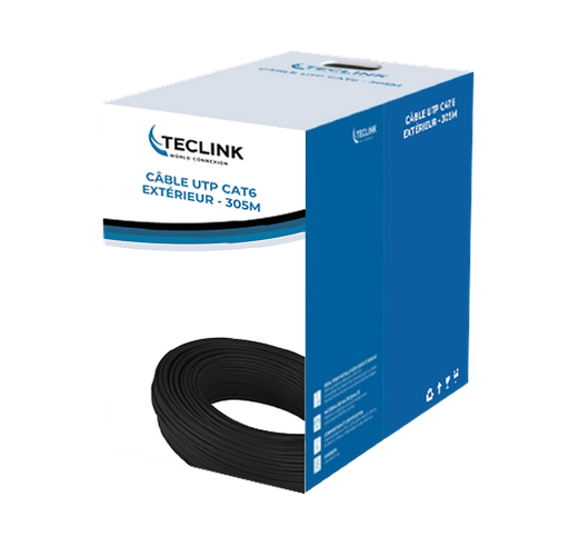 [TLCB6A300U1] CÂBLE UTP LSZH CAT6A - 305M