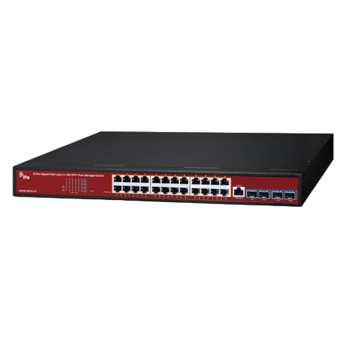 [NS4702-24P-4X-V3] SWITCH 24 PORT POE
