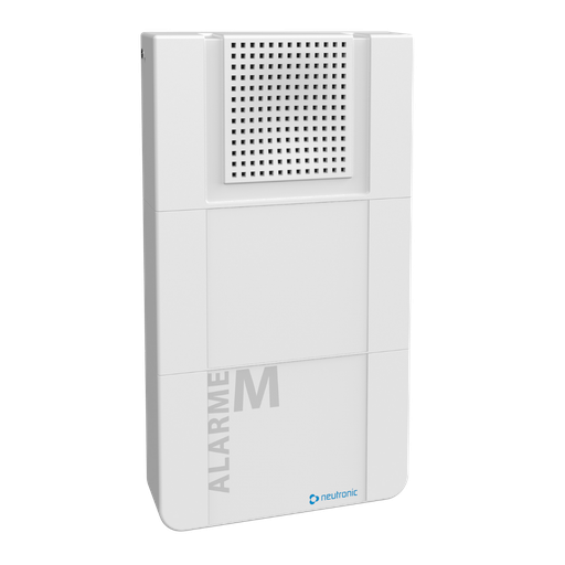 [TZ5ME] Diffuseur Sonore Alarme Menace à piles Radio Adressable Connecté avec messages pré-enregistrés