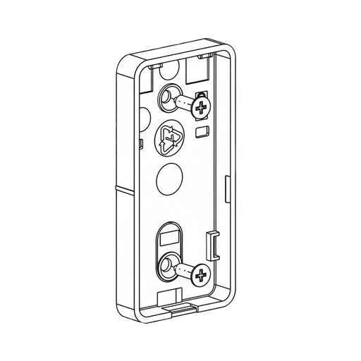 [RWX78BRW000A] X78 Support TB externe/obturateur, BLANC