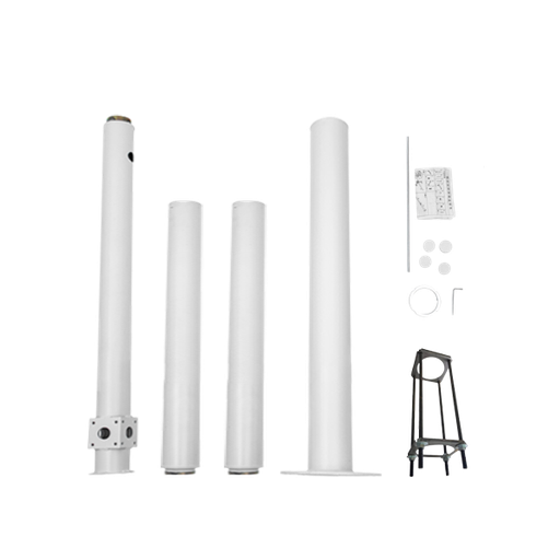[TLPT5B-BASCULABLE] POTEAU BASCULABLE DE 5 MÈTRES POUR L'INSTALLATION DE CAMÉRAS