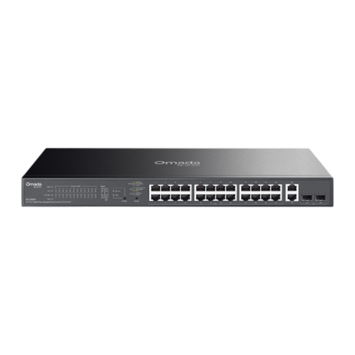 [ES228GP] Switch Gigabit facile à gérer Omada à 28 ports avec PoE+ pour 24 ports