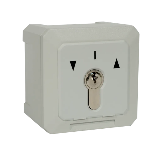 [KCB200EC] Contacteur à clé universel, mode maintenu ou impulsionnel avec cylindre et 3 clés