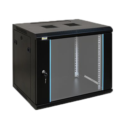 [ARMOIRE19-9U-450D] COFFRET MURAL INFORMATIQUE 9U 600X450 DÉMONTÉ