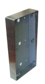 [R801-0007] Boitier pour interphone Vidéo à défilement encastré -  (R201-0001) - Finition inox