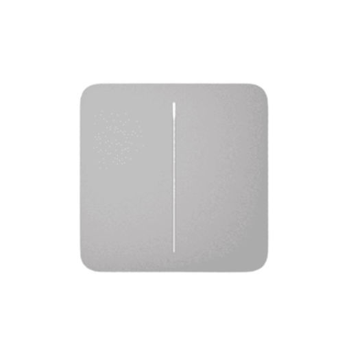 [46015.144.FG] Ajax SoloButton (2-gang) [55] fog   (BASELINE)