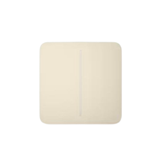 [46018.144.IV] Ajax SoloButton (2-gang) [55] ivory   (BASELINE)