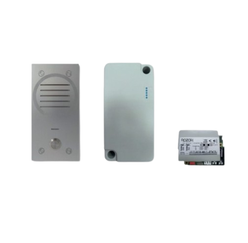 [R501-0003] ROZOH BOX 1 interphone Audio (R203‑0001) + une carte relais (R103-0001) + une centrale GSM - inclus mise en relation Audio pendant 10 ans