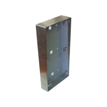 [R801-0011] Boîtier saillie pour interphone audio 1 bouton (R203-0001) - Finition inox
