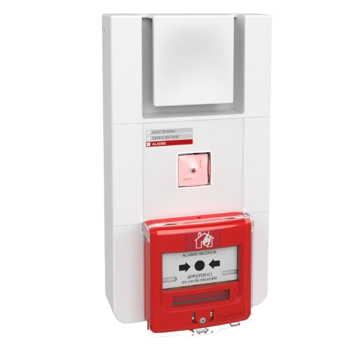 [TU4SLD-RF3] Diffuseur Sonore Lumineux et Déclencheur manuel Secteur + Radio