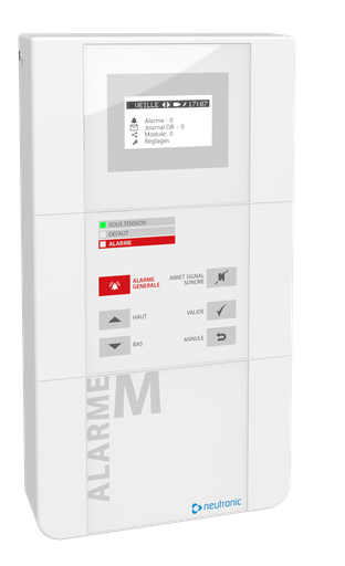 [TX5C-G2] Centrale Alarme Menace Adressable sans module GSM  (NEU-TX5-C)