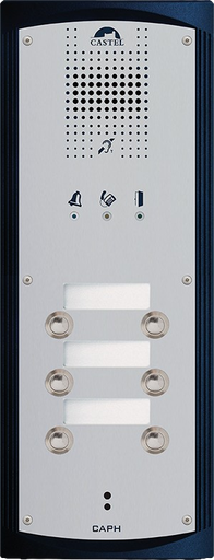 [660.0400] CAPH 6B Portier audio 6 boutons d'appel