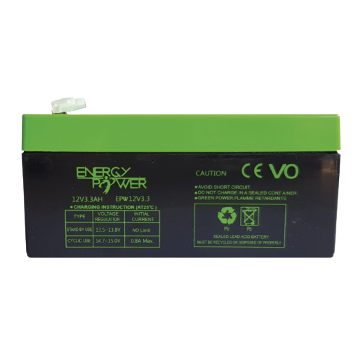 [29531000] Batterie 12v 3,3Ah ou 3,4Ah (x1 par colonne Elite II)  (PR-ELITE/BAT12V)