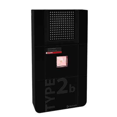 [TT2BMEL-N] Type 2b - BAASL SAME avec message et lumineux couleur noire