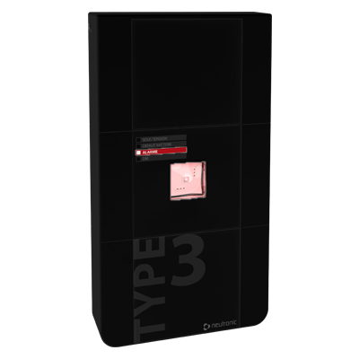 [TT3MEL-N] Type 3 - BAASL MAME avec message et lumineux couleur noire