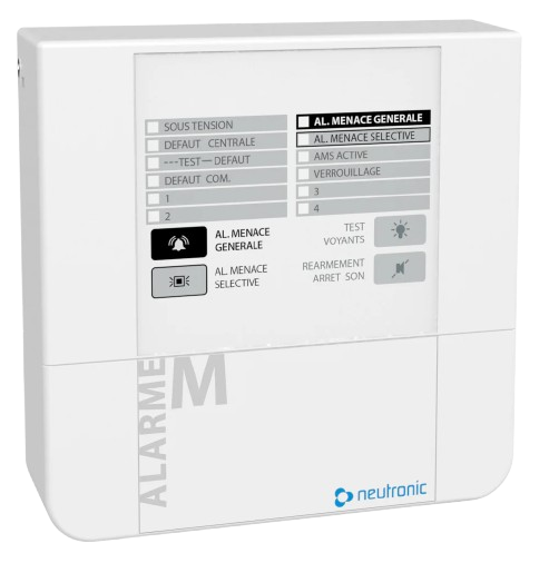 [TT54B-TSB-G2] Alarme Menace - Tableau de report avec batterie pour TT54B-G2 