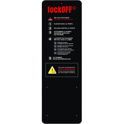 [LOCKOFF_SUPPORT] Alarme Menace - Support de fixation murale pour LockOFF  (NEU-LOCKOFF_SUPPOR)
