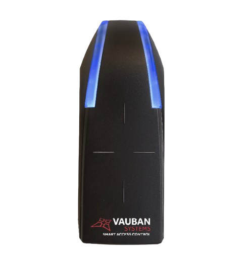 [VREADER] Lecteur VAUBAN, DESFIRE,Etroit, RS485 SSCPV1, Noir, Cbl3m